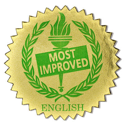 Most Improved: English