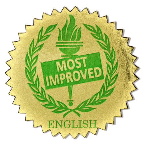 Most Improved: English