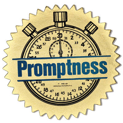 Promptness